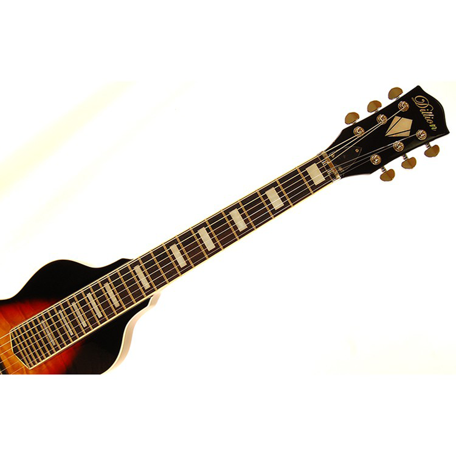 Dillion DLP006E 6 String Lap Steel Electric Slide Guitar Sunburst