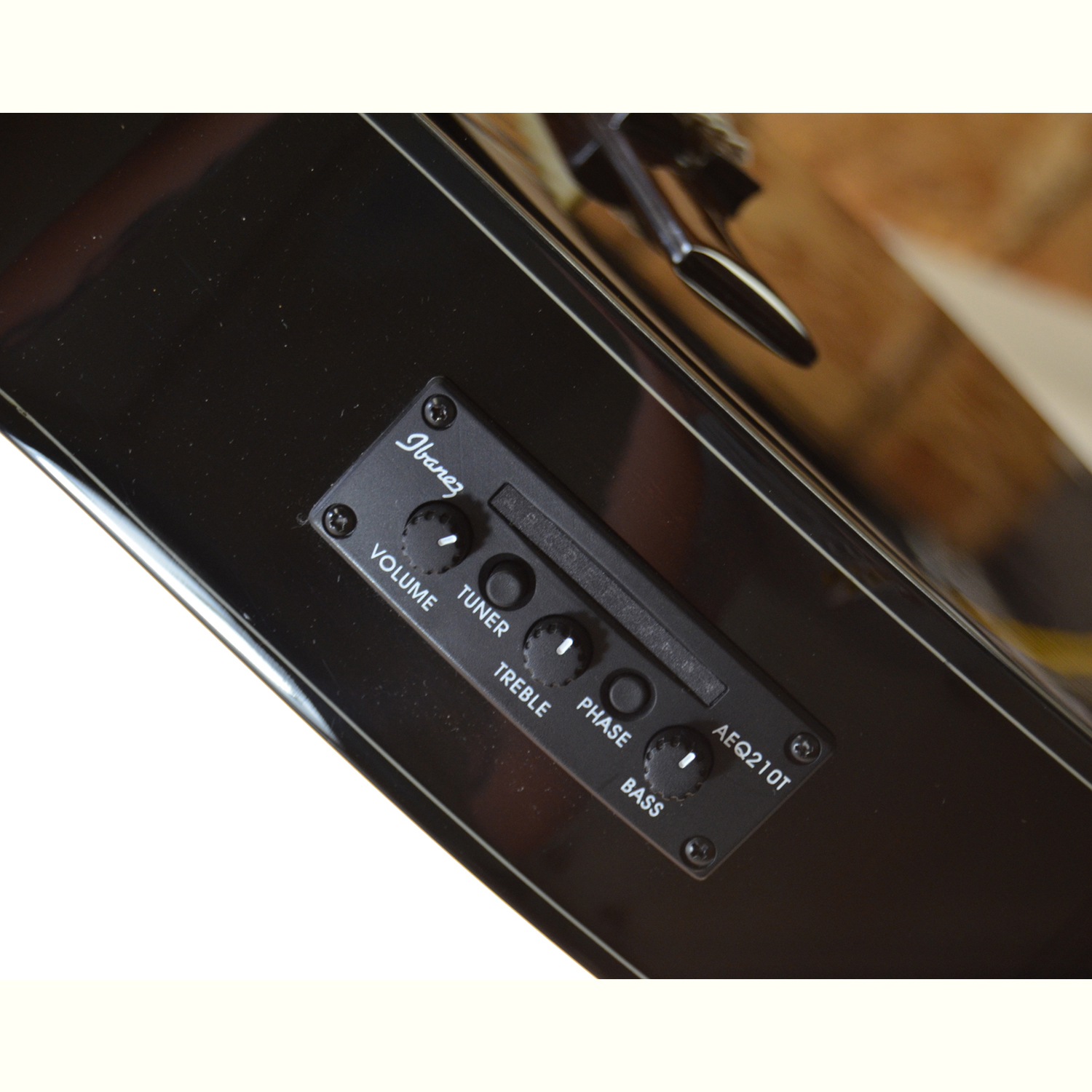 Ibanez GA35TCE Nylon Thin Cutaway Nylon String Acoustic Guitar - Dark Violin Sunburst - Image 4