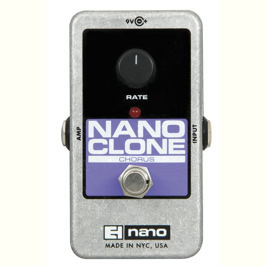 Electro Harmonix Nano Clone Analog Chorus Effects Pedal The Guitar Hangar