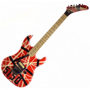 Vintage 1980s Pre-Copyright Kramer Baretta w/ Custom EVH 5150 Van Halen Paint Job