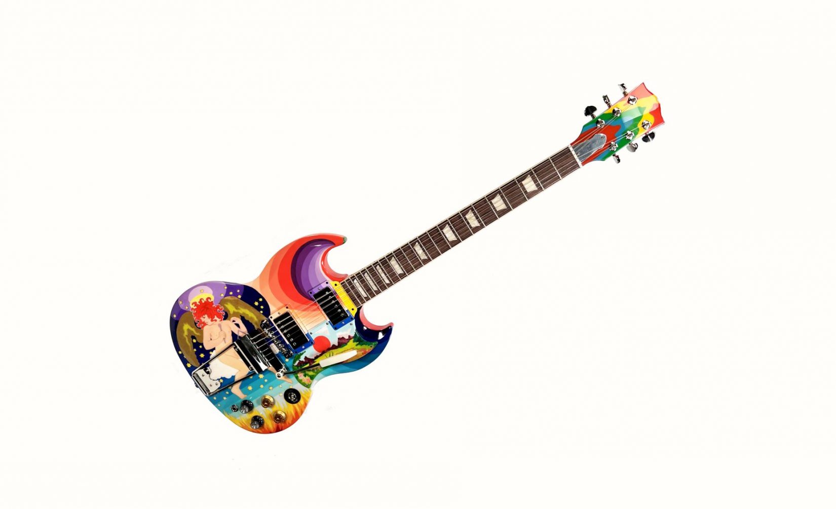 Gibson Eric Clapton Todd Rundgren Fool SG Reproduction Guitar