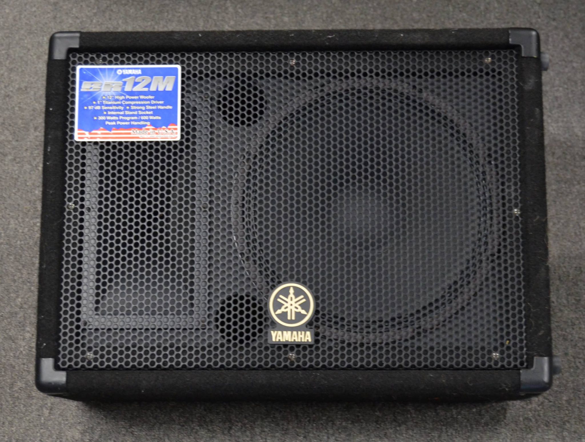 Yamaha BR12M Floor Monitor Wedge Used The Guitar Hangar
