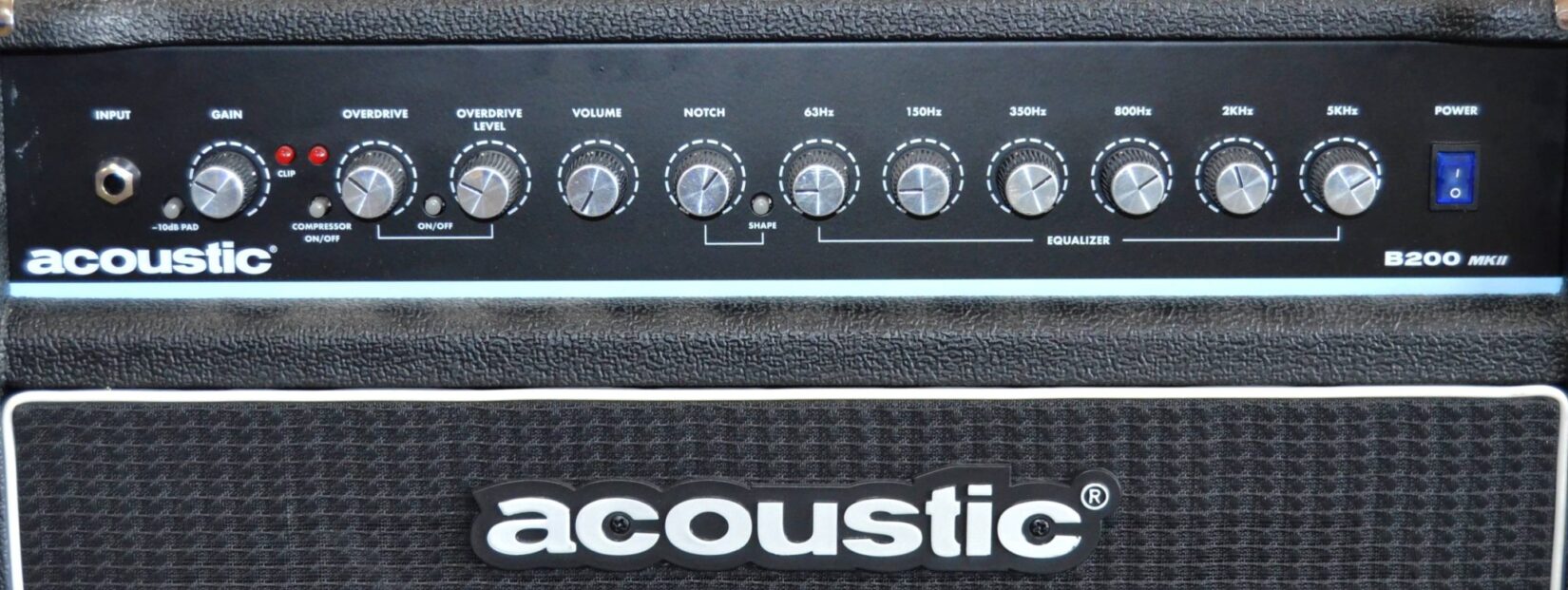 Acoustic B200 Mk II Bass Combo Amplifier - Used | The Guitar Hangar