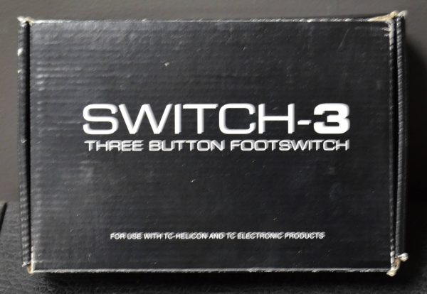 TC Helicon - Switch-3 Universal 3-Button Foot Switch - Used - Image 5