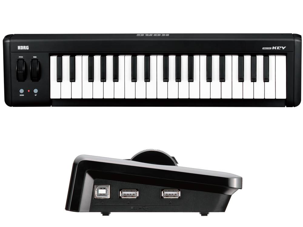 thumbnail image 2 of Korg MicroKEY-2 37 Key USB Controller Keyboard - Nearly New At 2 of 13