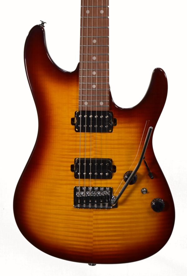 Ibanez - AZ24S1F-VLS Electric Guitar - Violin Sunburst - Image 2