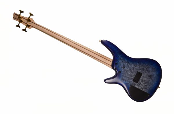 Ibanez - SR300EDX-CZM Cosmic Blue Frozen Matte Active 4 String Bass Guitar w/ Gig Bag - Used - Image 5
