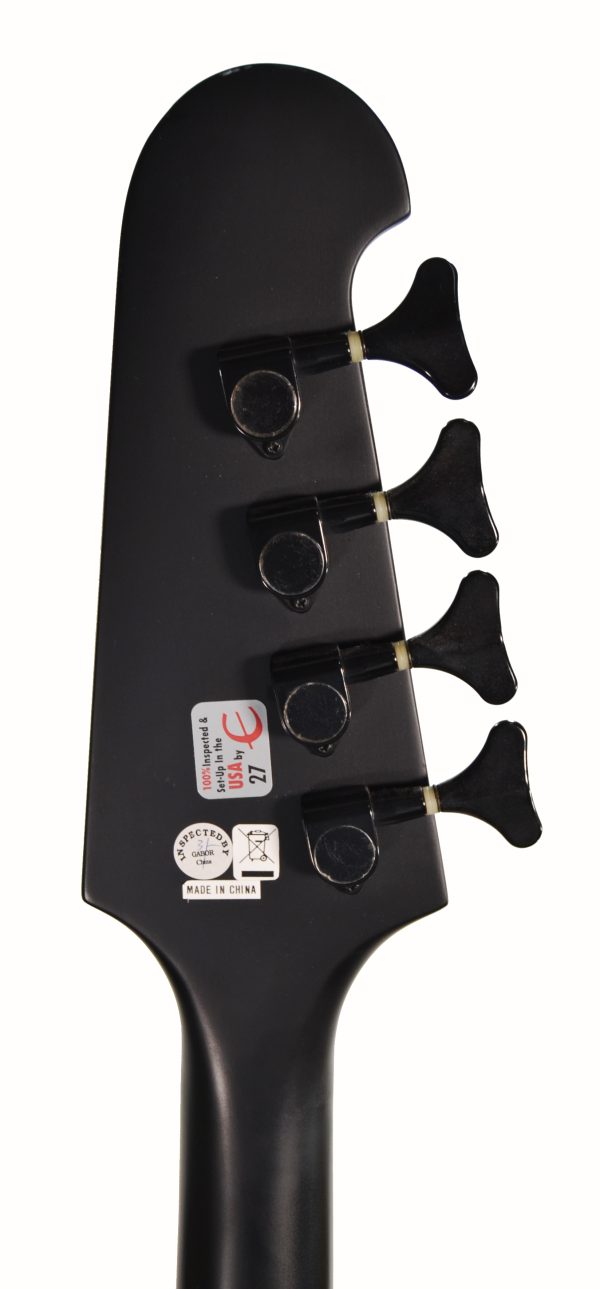 Epiphone - Gothic Thunderbird IV Electric Bass Guitar w/ Gig Bag - Used - Image 4