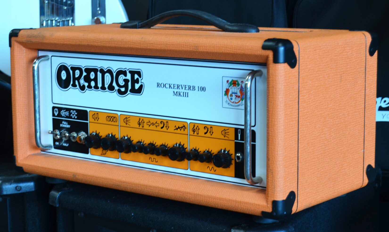 Orange - Rockerverb 100 MK III Guitar Amplifier Head - Used - Image 3
