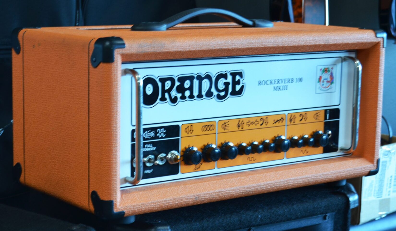 Orange - Rockerverb 100 MK III Guitar Amplifier Head - Used - Image 4