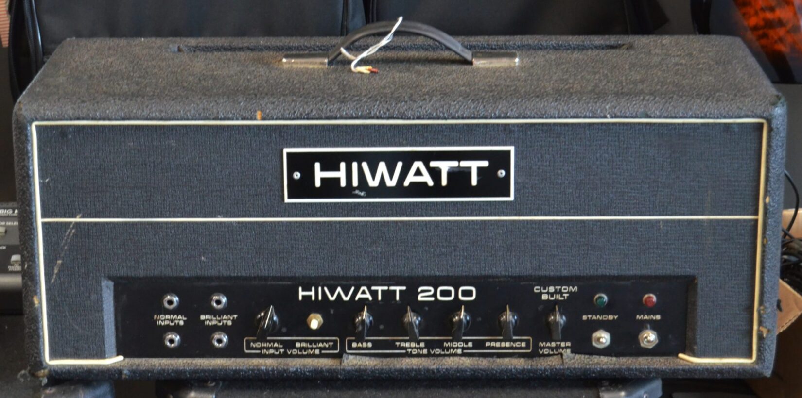 Hi-Watt Custom 200 DR201 Guitar Amplifier Head 1972 - Used - Image 2