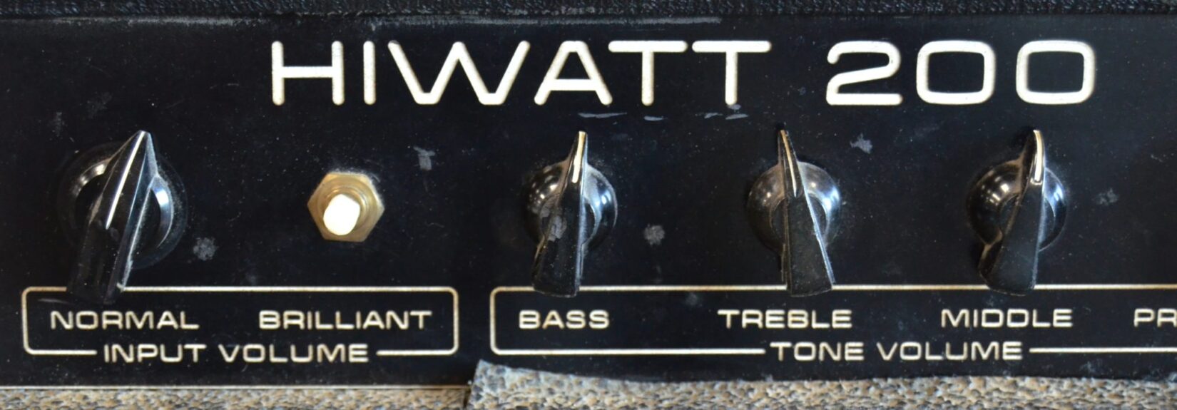 Hi-Watt Custom 200 DR201 Guitar Amplifier Head 1972 - Used - Image 7