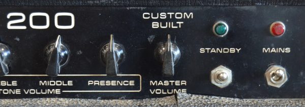 Hi-Watt Custom 200 DR201 Guitar Amplifier Head 1972 - Used - Image 8