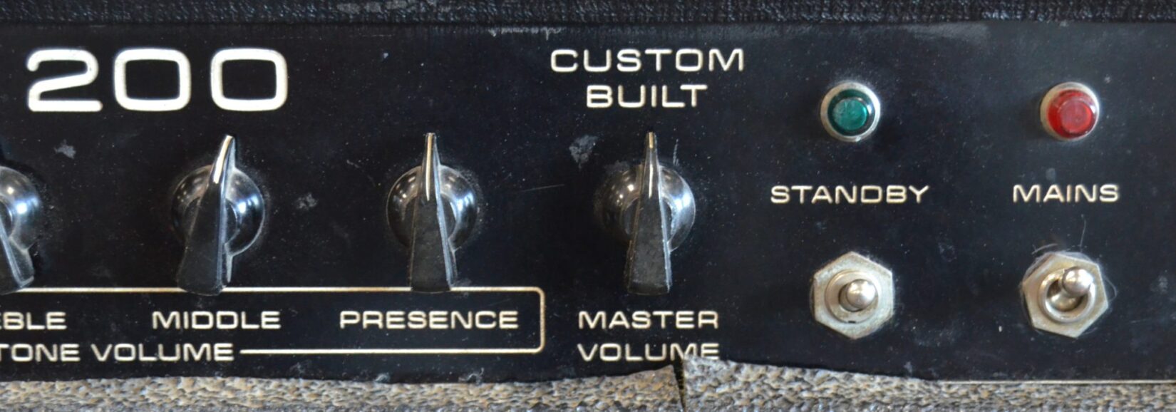 Hi-Watt Custom 200 DR201 Guitar Amplifier Head 1972 - Used - Image 8