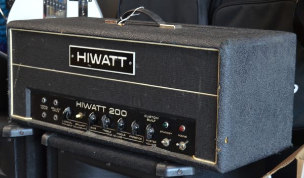 Hi-Watt Custom 200 DR201 Guitar Amplifier Head 1972 - Used - Image 3