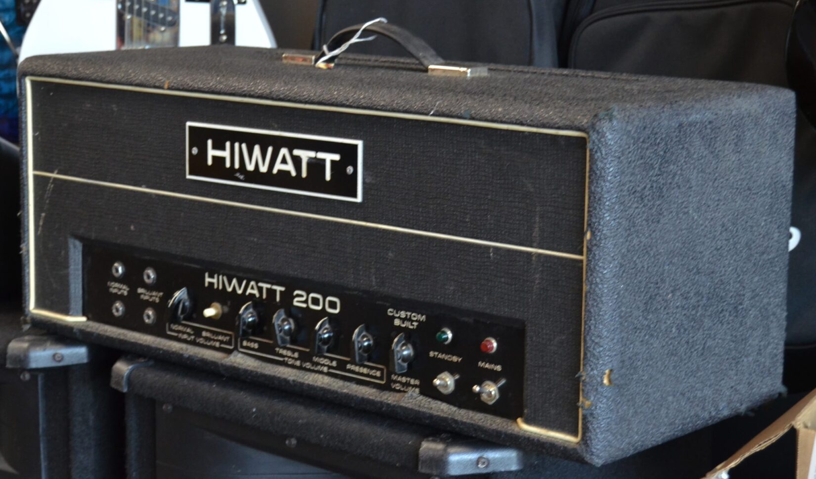 Hi-Watt Custom 200 DR201 Guitar Amplifier Head 1972 - Used - Image 3