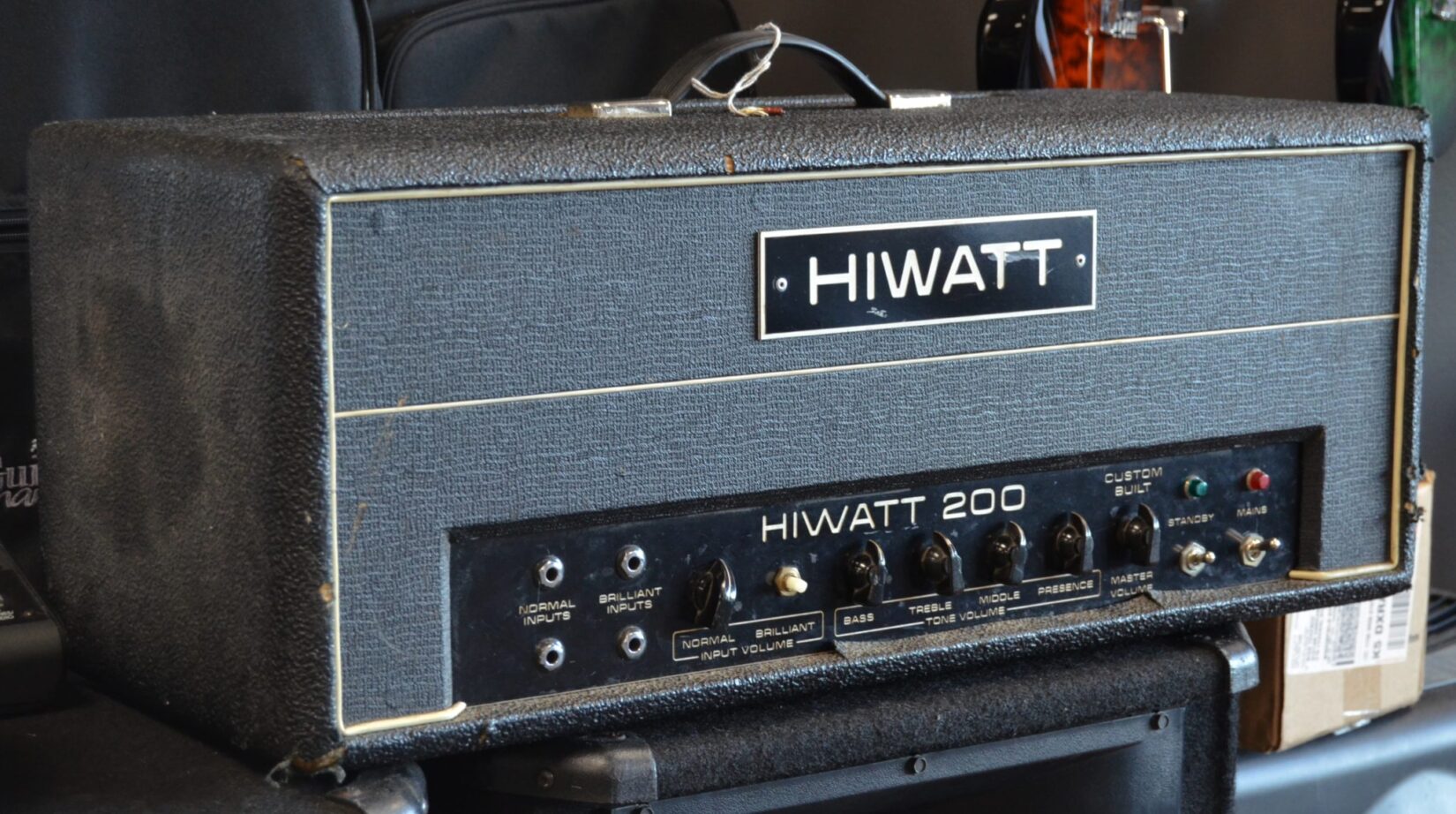 Hi-Watt Custom 200 DR201 Guitar Amplifier Head 1972 - Used - Image 4