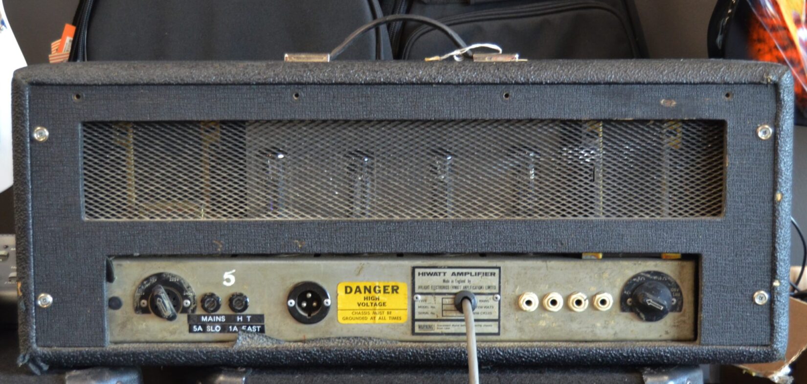 Hi-Watt Custom 200 DR201 Guitar Amplifier Head 1972 - Used - Image 9