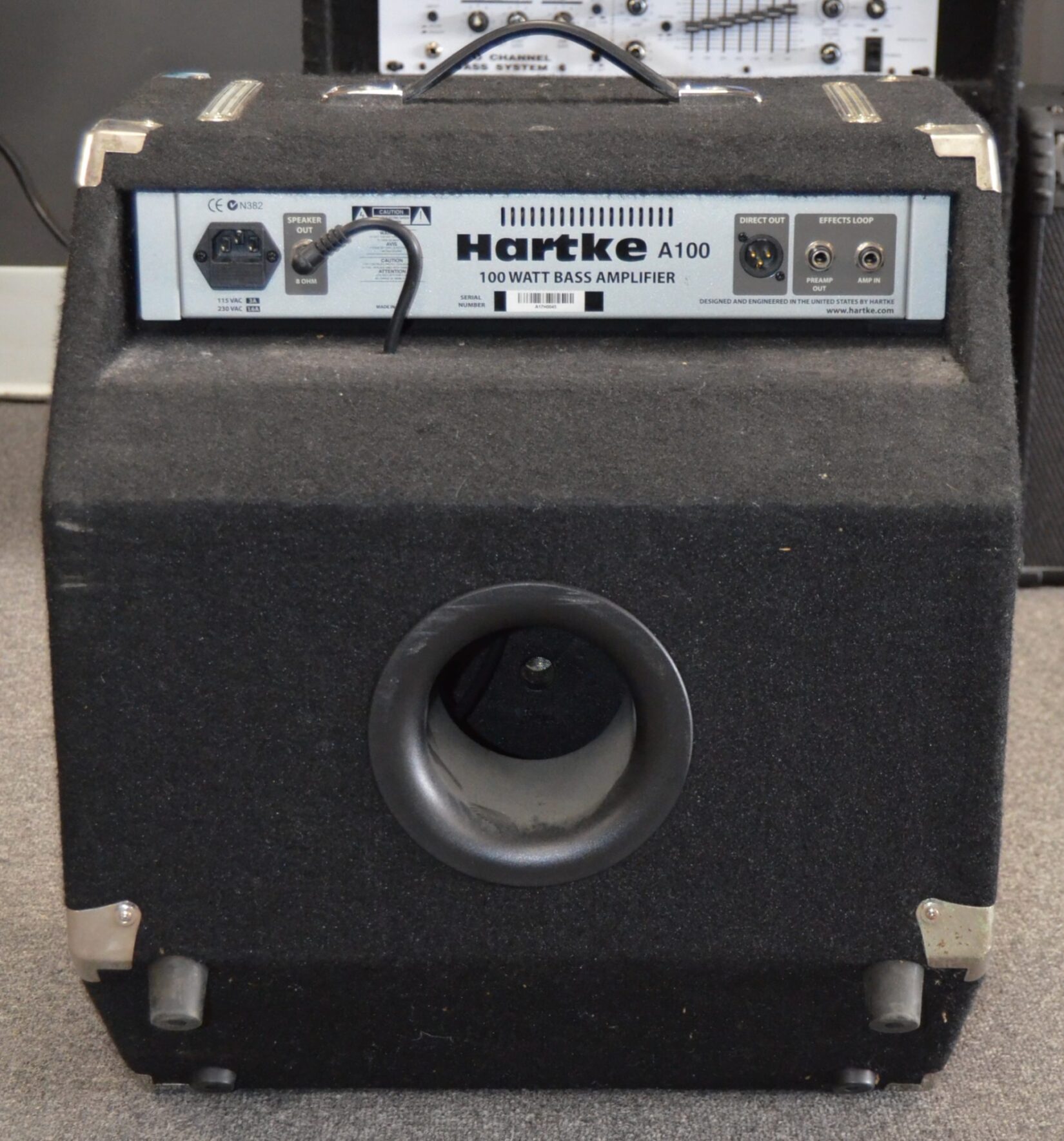 Hartke - A100 Bass Combo Amplifier 100w - Used - Image 9
