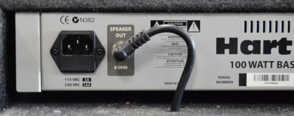 Hartke - A100 Bass Combo Amplifier 100w - Used - Image 10