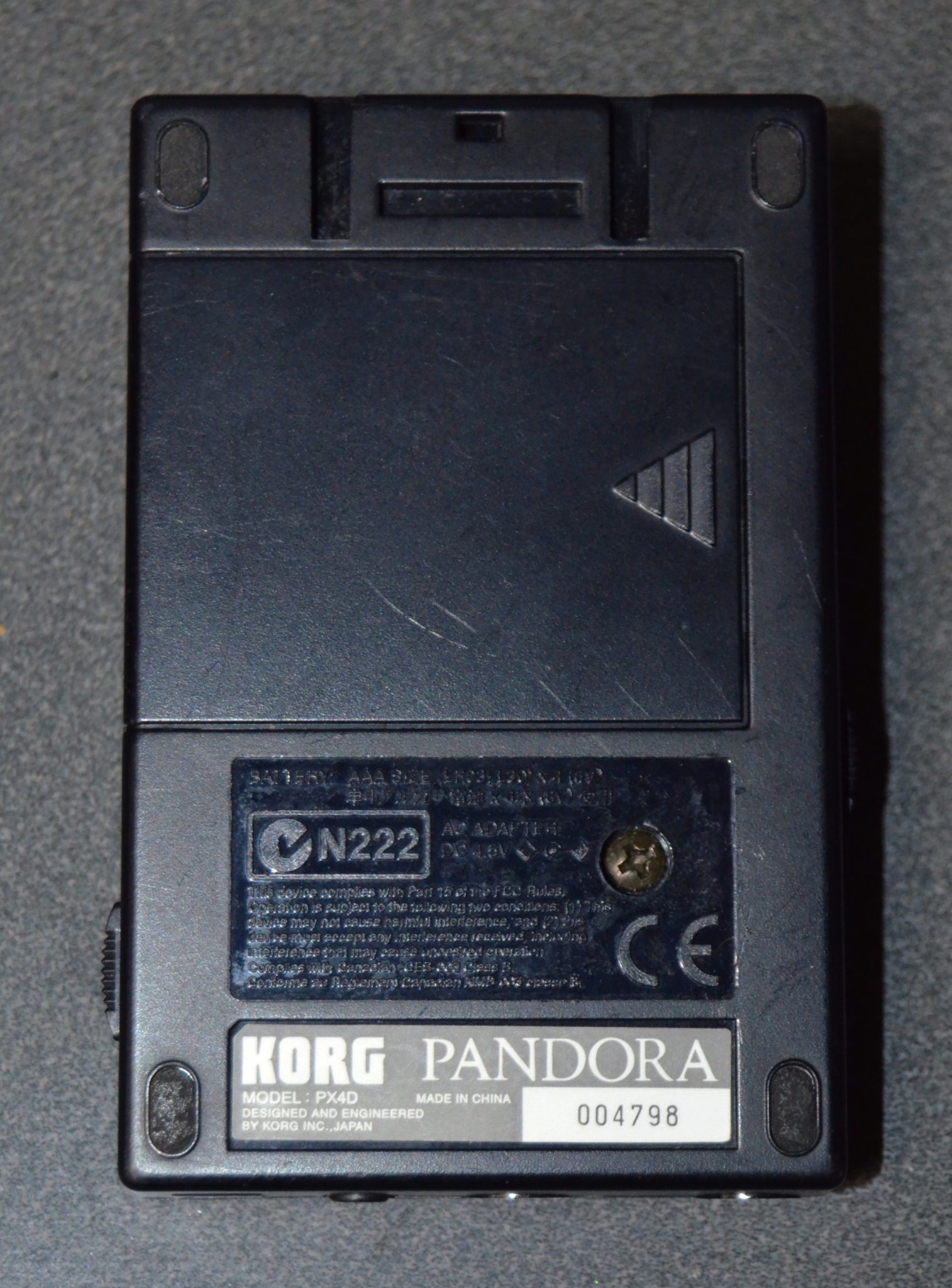 Korg - Pandora PX4D Guitar Effects Unit - Used - Image 5