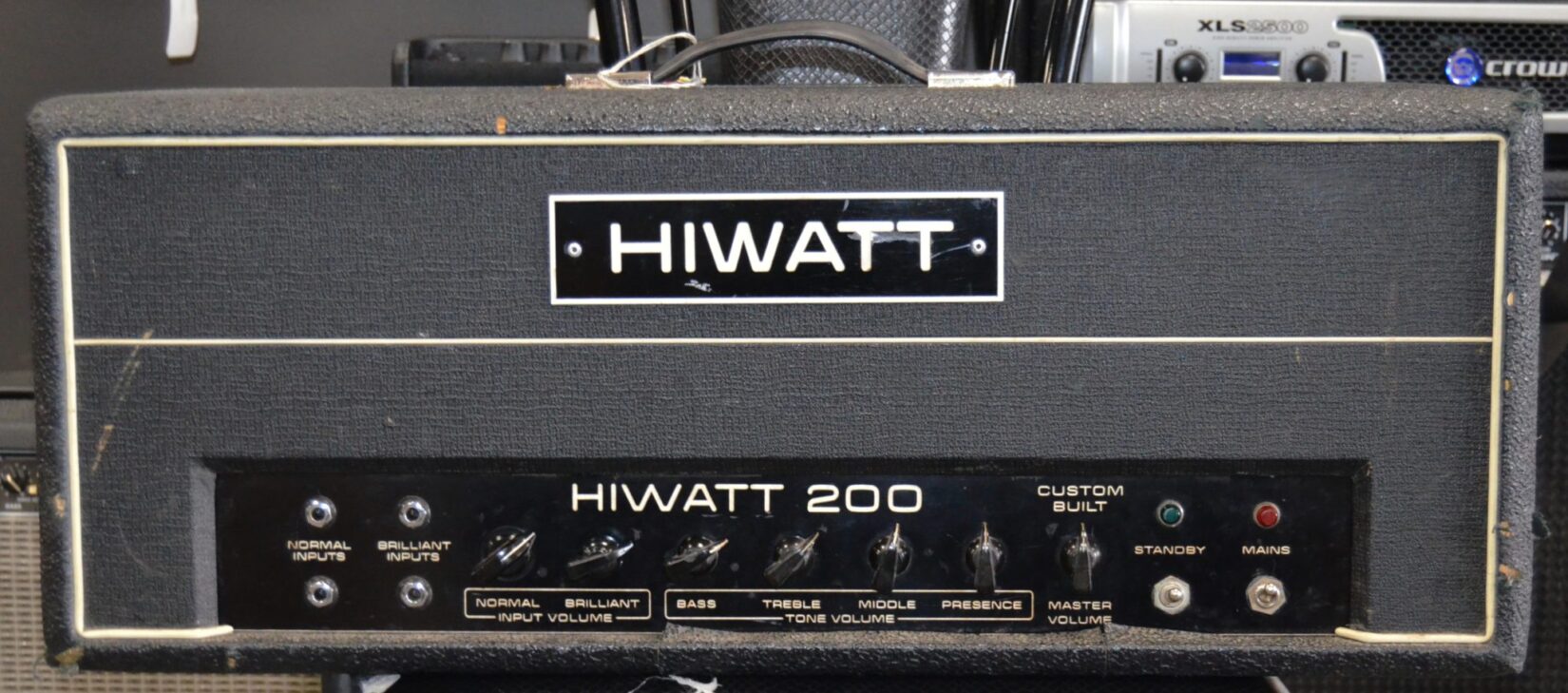 Hiwatt Custom 200 DR201 Guitar Amplifier Head 1972 - Used