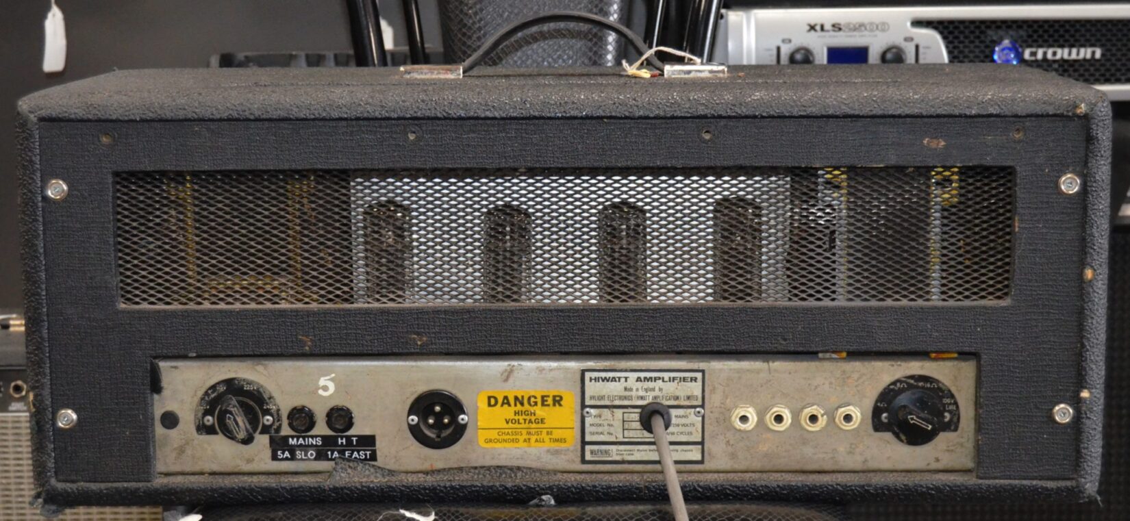 Hiwatt Custom 200 DR201 Guitar Amplifier Head 1972 - Used - Image 4