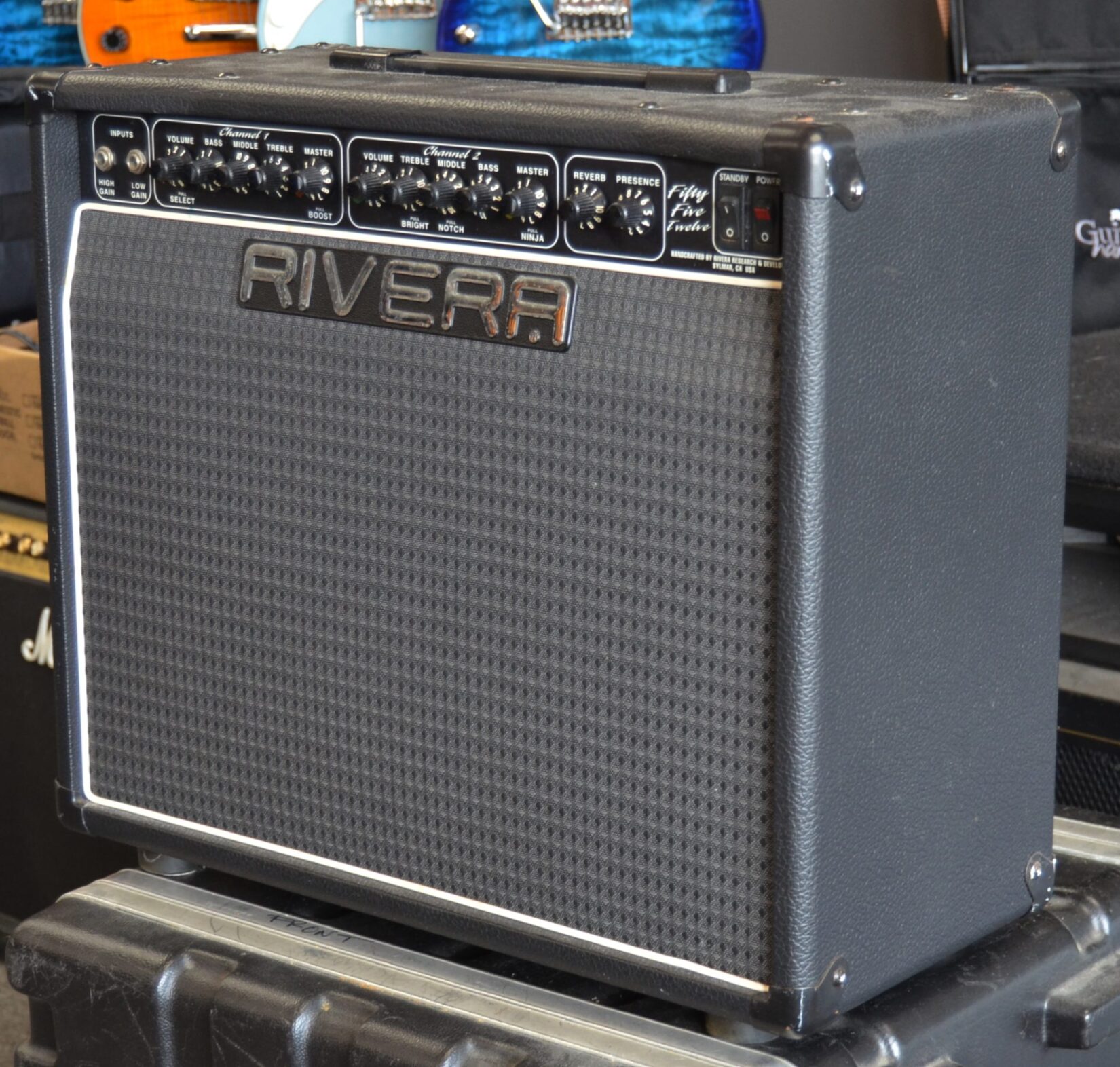 Rivera - Fifty Five Twelve Guitar Combo Amplifier w/ Ft. Switch - Used - Image 3