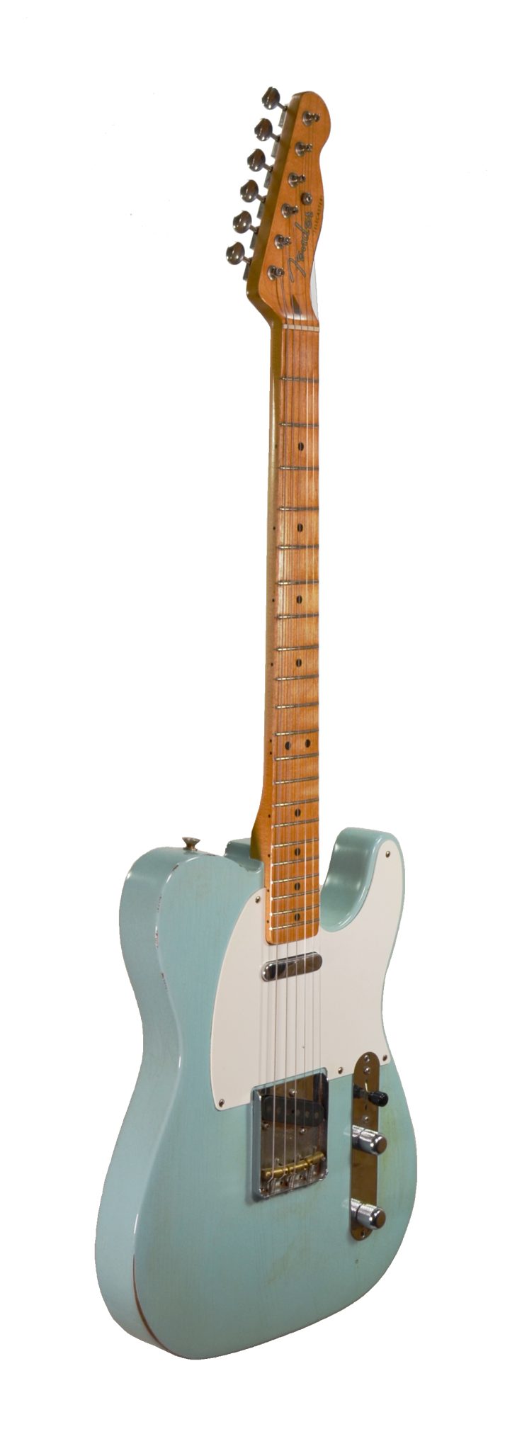 Fender - Limited Edition Vintera 50s Telecaster Relic Electric Guitar 2021 MIM w/ HSC - Used - Image 7