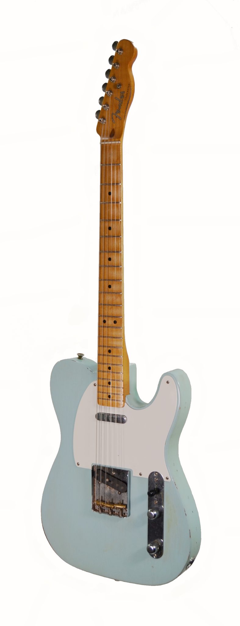 Fender - Limited Edition Vintera 50s Telecaster Relic Electric Guitar 2021 MIM w/ HSC - Used - Image 8