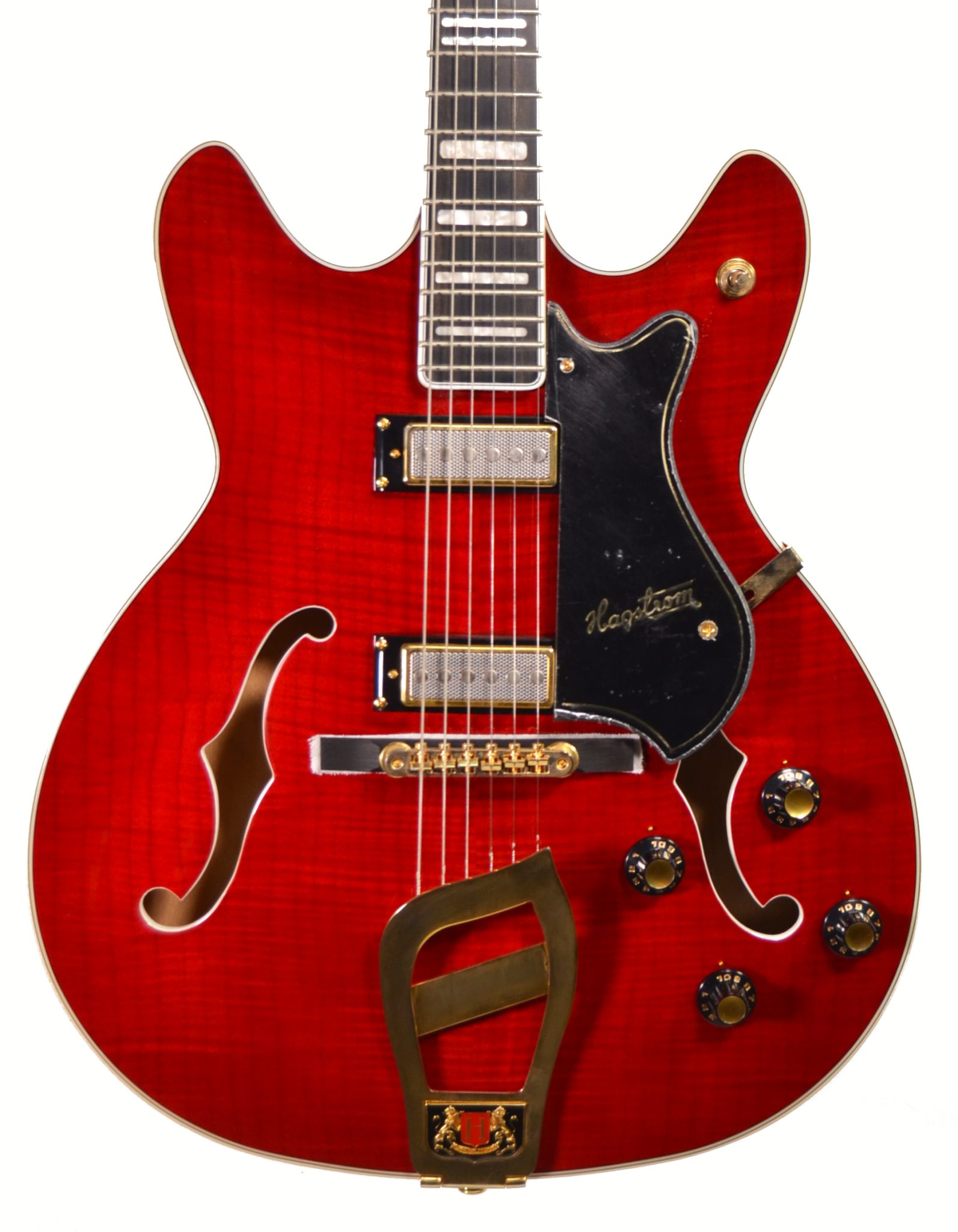 Hagstrom - 67 Viking II Elvis Comeback Semi Hollow Electric Guitar w/ Gig Bag - Used - Image 2