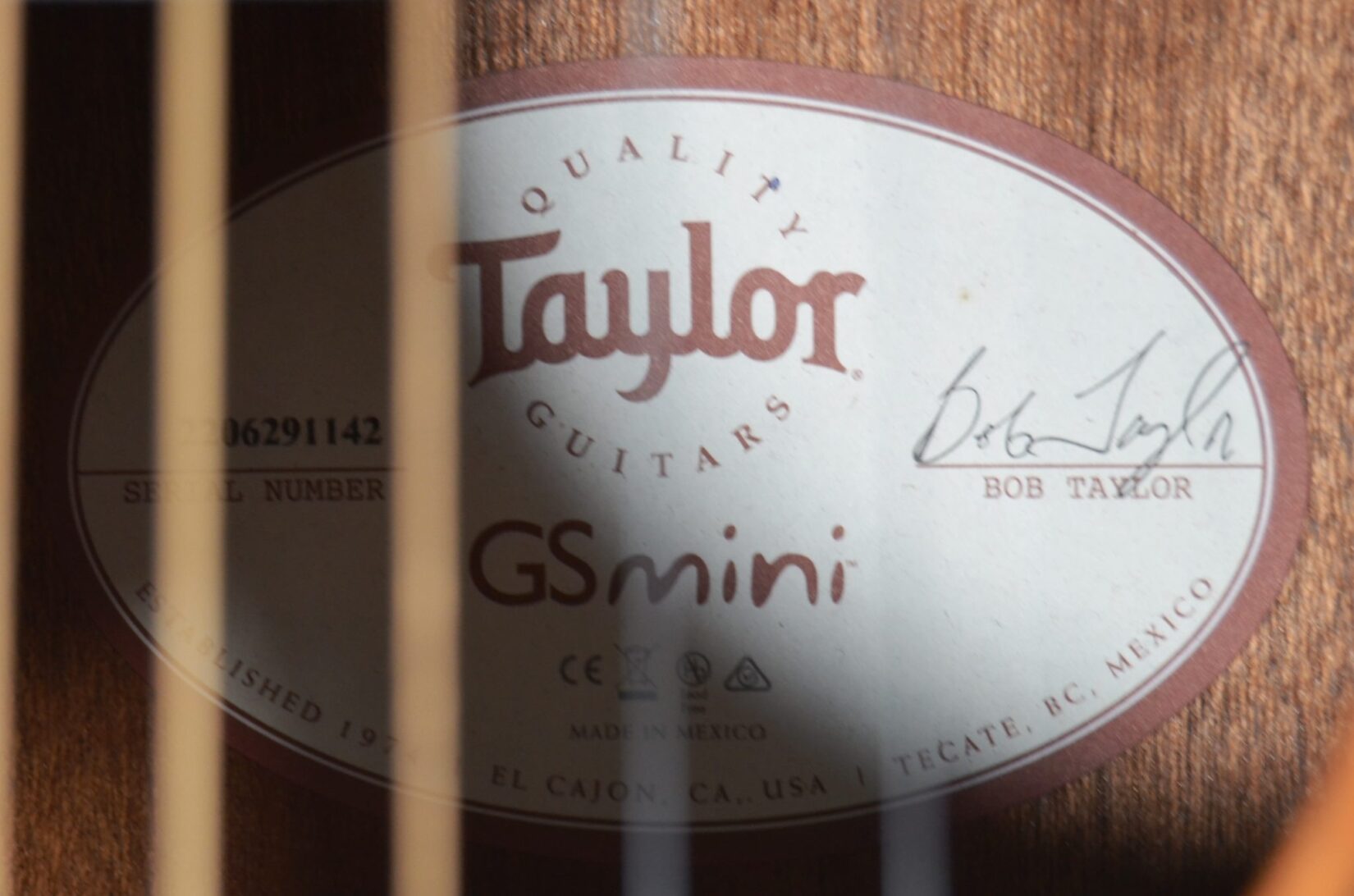 Taylor - GS Mini Mahogany Acoustic/ Electric Guitar w/ Original Gig Bag - Used - Image 9