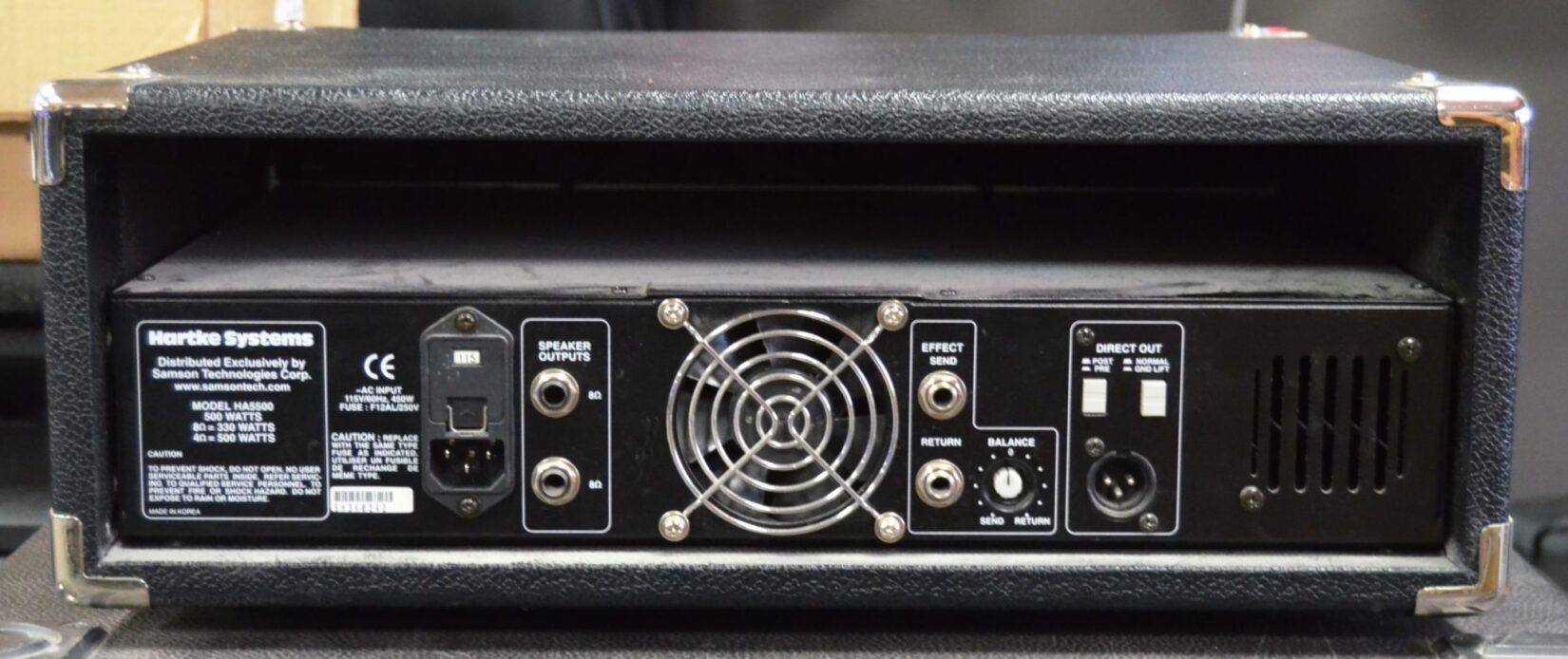 Hartke - HA5500 - 500w Bass Amplifier Head - Used - Image 7