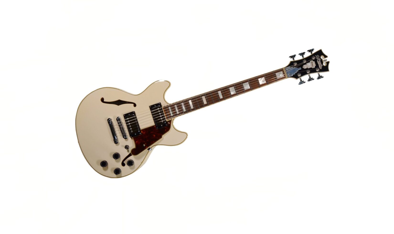 D'Angelico - Premier DC DAPMINIDCCMPCSCB Semi Hollow Body Electric Guitar - Used