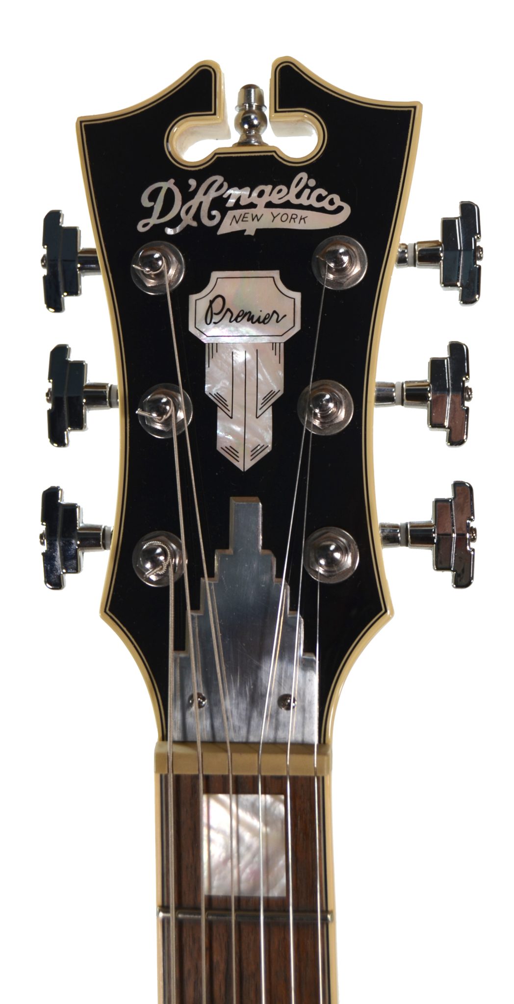 D'Angelico - Premier DC DAPMINIDCCMPCSCB Semi Hollow Body Electric Guitar - Used - Image 3