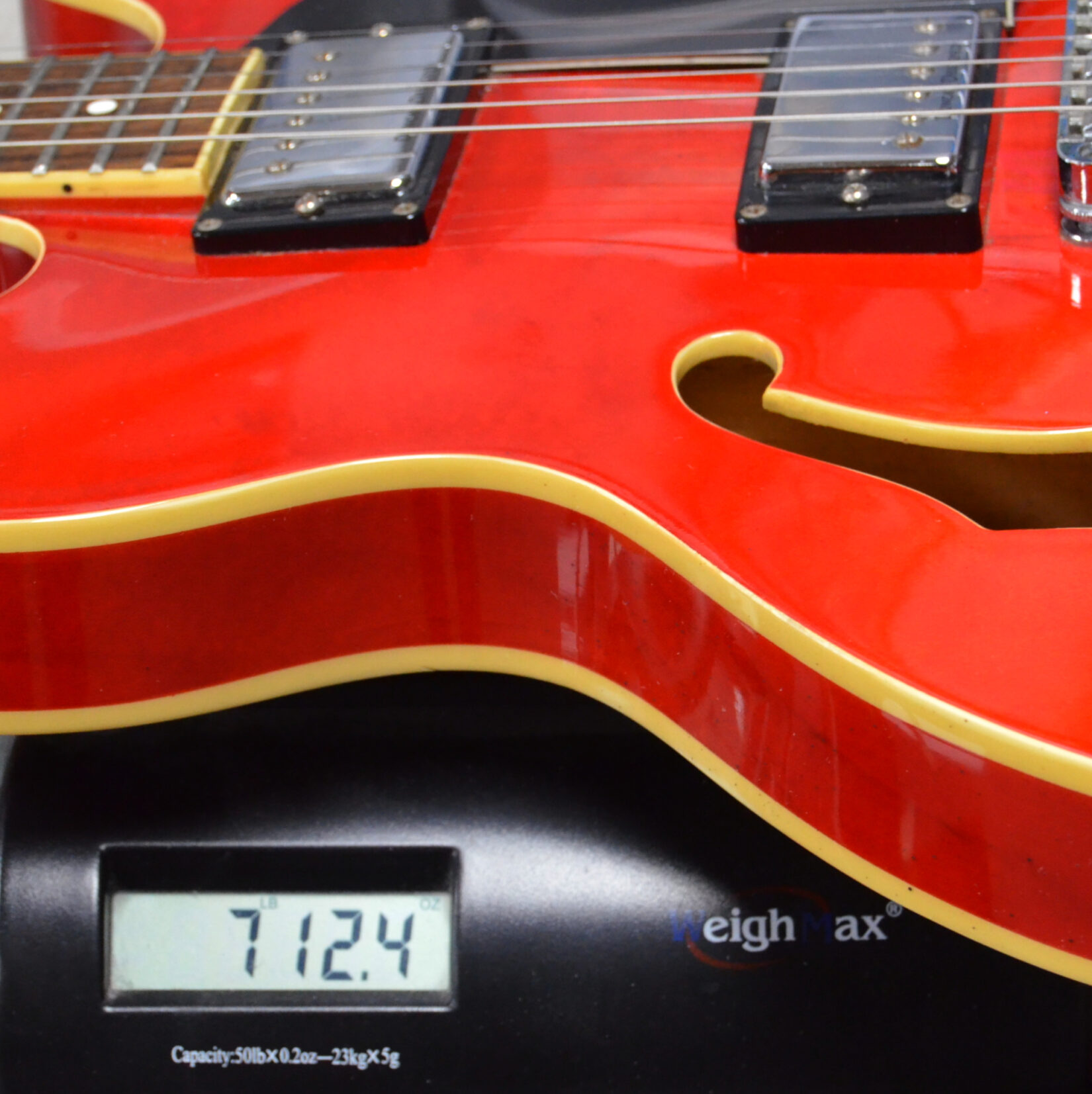 Hamer - Echotone 335 Semi Hollow Body Electric Guitar w/HSC - Used - Image 12