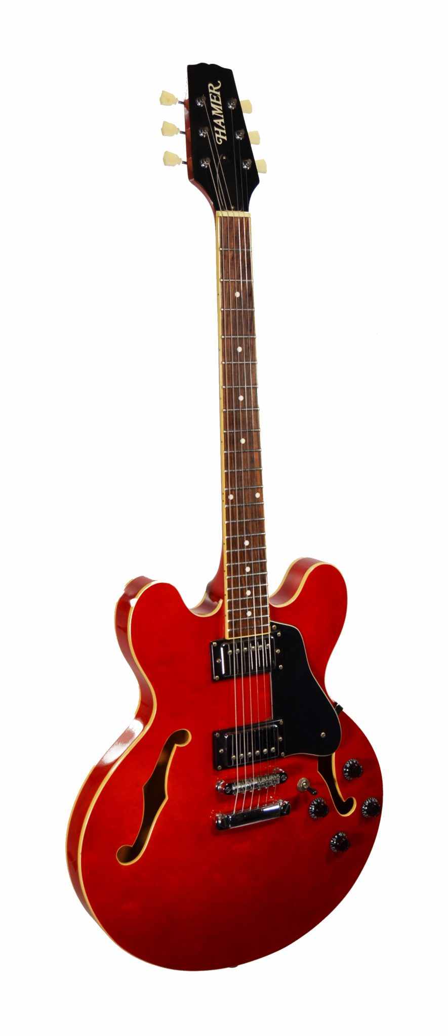 Hamer - Echotone 335 Semi Hollow Body Electric Guitar w/HSC - Used - Image 7