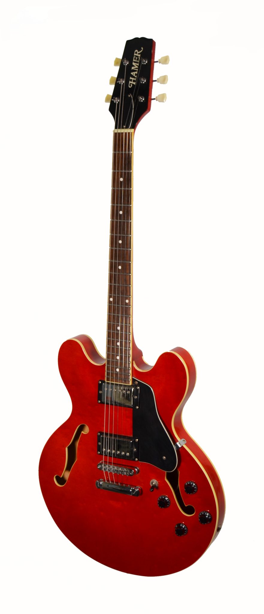 Hamer - Echotone 335 Semi Hollow Body Electric Guitar w/HSC - Used - Image 8