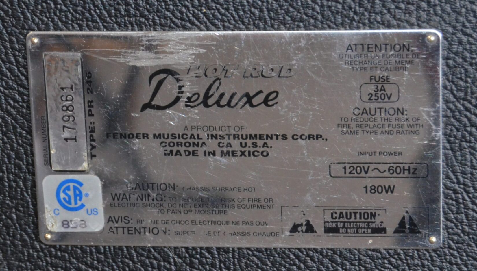 Fender - Hot Rod Deluxe 40w 1x12 Guitar Combo Amplifier - Used - Image 5