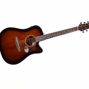 Ibanez - Advanced Acoustic Series - AAD51CE-DVS Acoustic/Electric Guitar - Dark Violin Sunburst