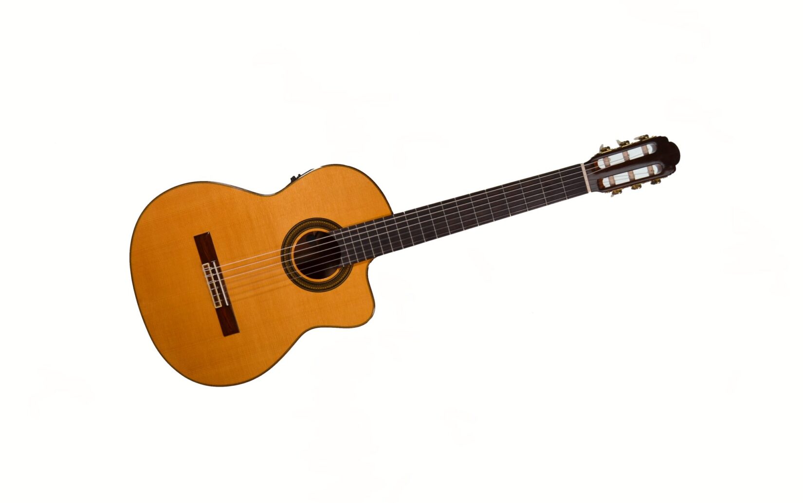 Aria - A-60CWE Nylon String Acoustic/Electric Guitar w/ HSC - Used