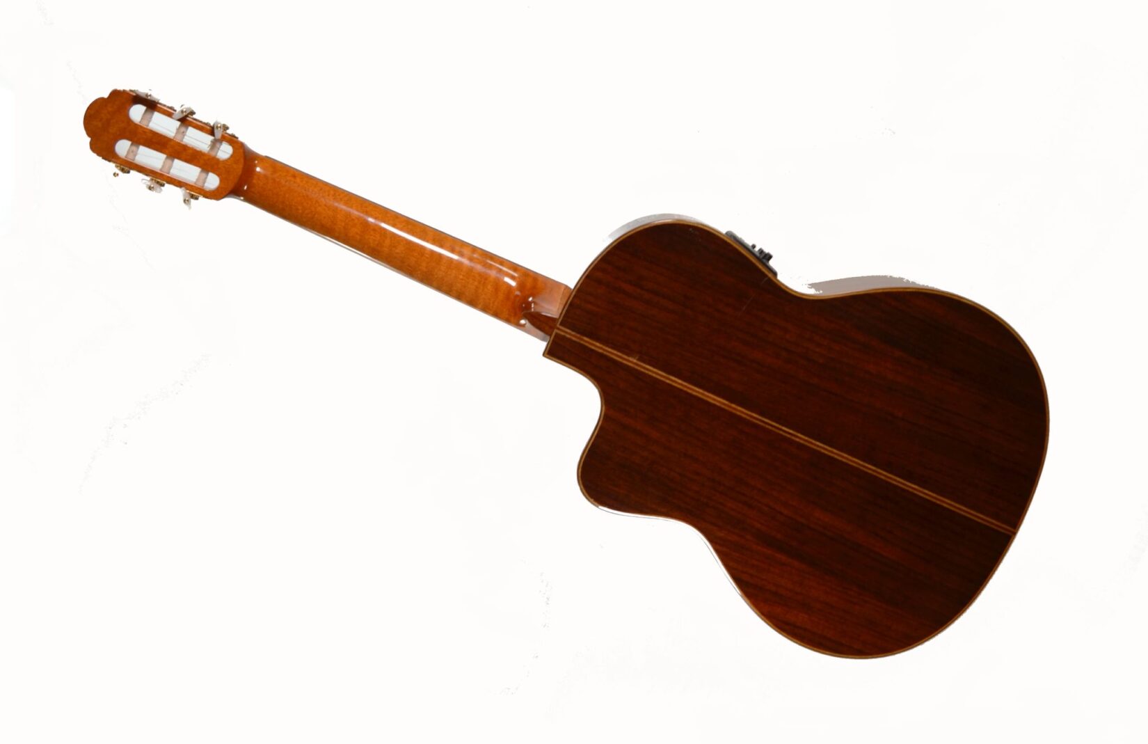 Aria - A-60CWE Nylon String Acoustic/Electric Guitar w/ HSC - Used - Image 5