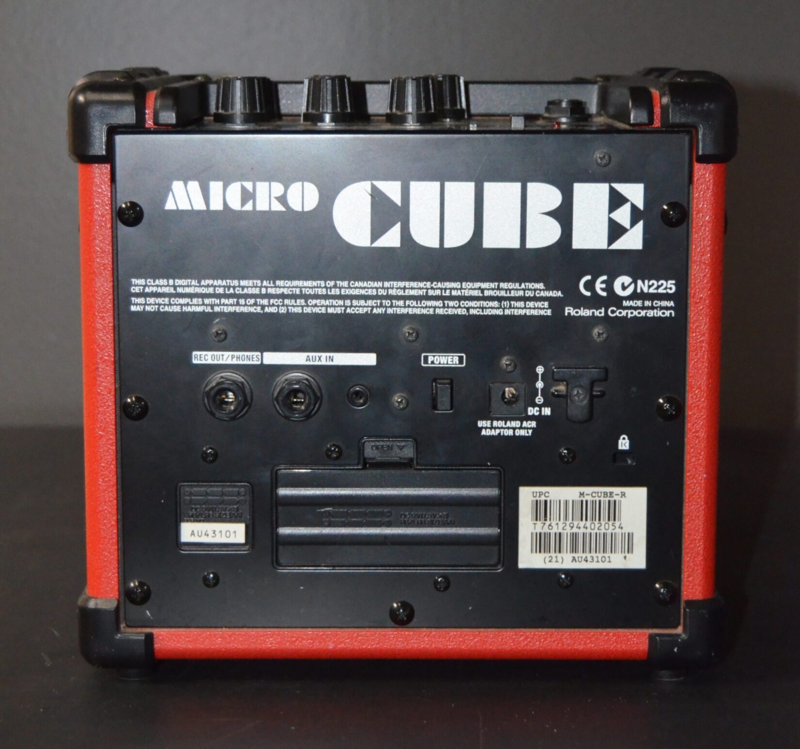 Roland - Micro Cube Portable Guitar Combo Amplifier - Used - Image 5
