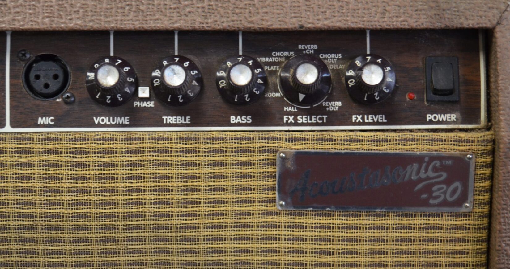 Fender - Acoustasonic 30 DSP 30w Acoustic Guitar Amplifier - Used - Image 6