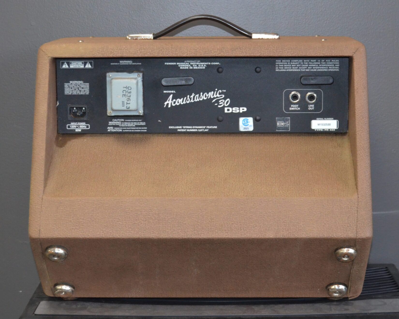 Fender - Acoustasonic 30 DSP 30w Acoustic Guitar Amplifier - Used - Image 7