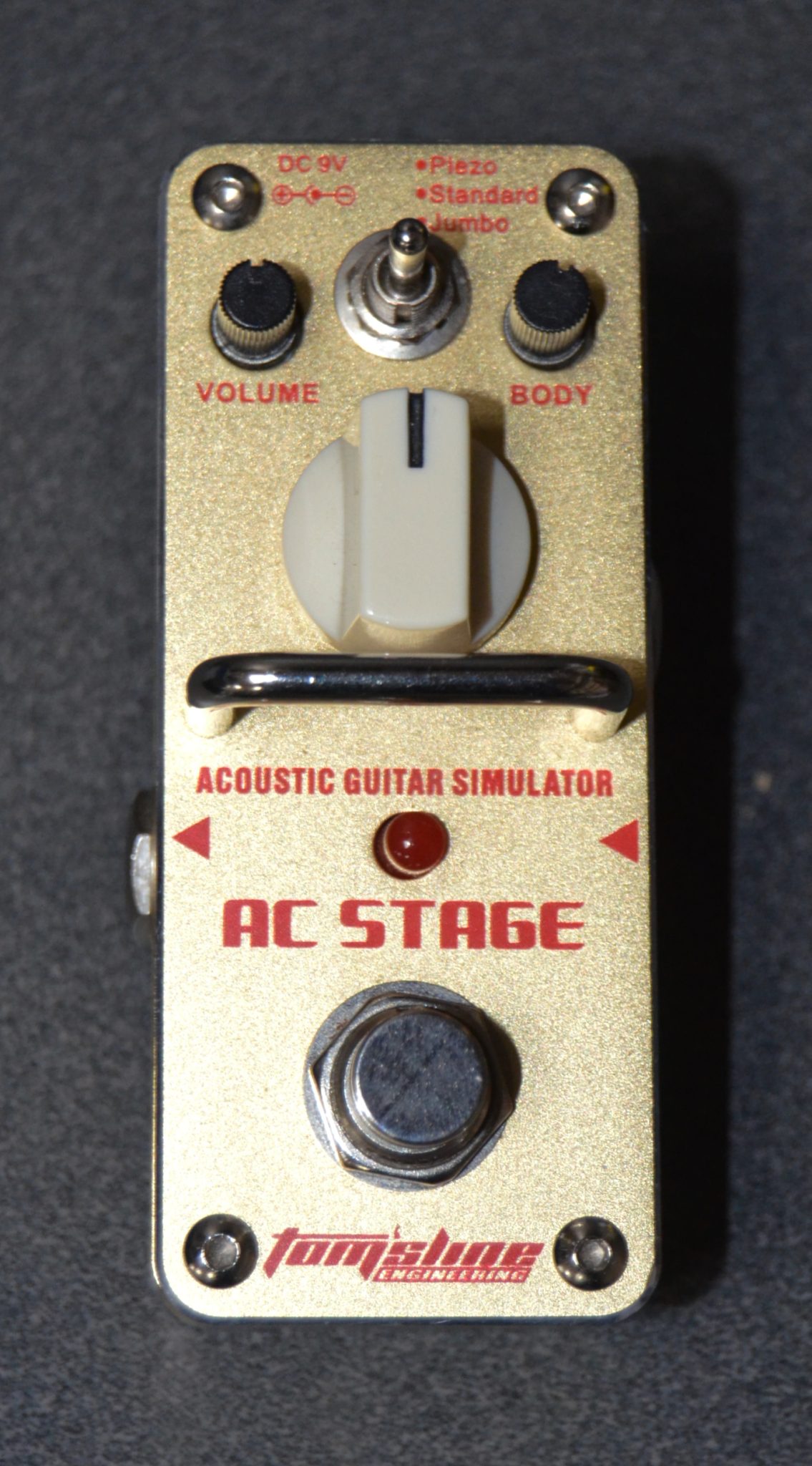 Tom's Line Engineering - AAS-3 AC Stage Acoustic Simulator Effect Pedal - Used