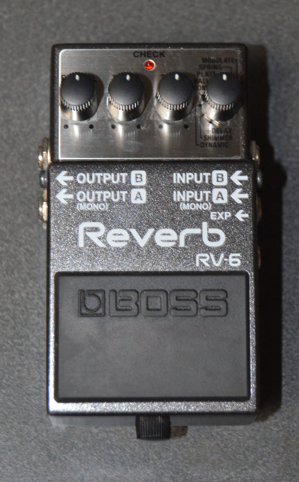 Boss - RV-6 Digital Reverb Effect Pedal - Used