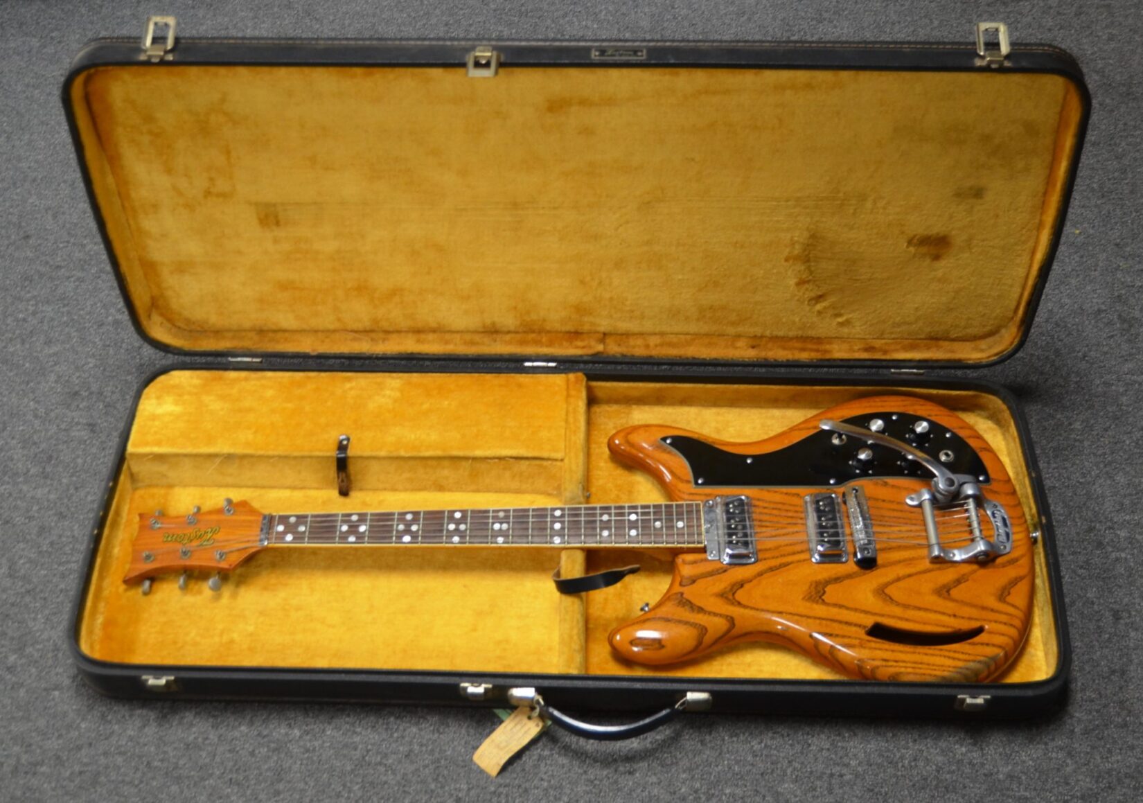 Kustom - K200 Vintage Semi Hollow Body Electric Guitar w/ OHSC - Used - Image 17