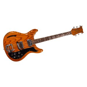 Kustom - K200 Vintage Semi Hollow Body Electric Guitar w/ OHSC - Used