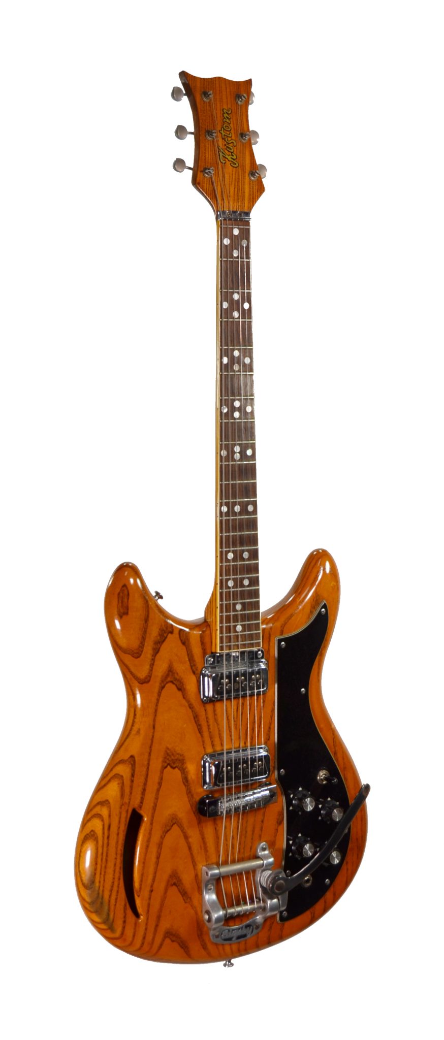 Kustom - K200 Vintage Semi Hollow Body Electric Guitar w/ OHSC - Used - Image 7